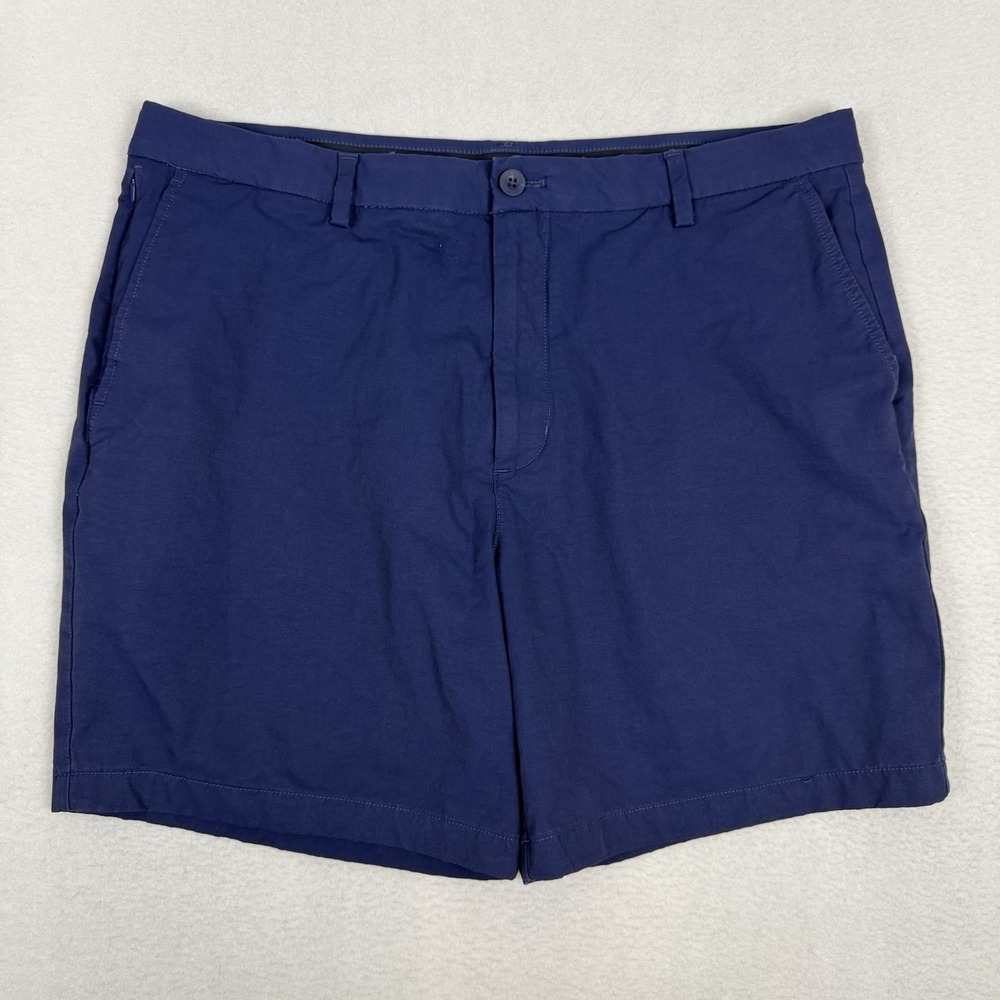Vineyard Vines On The Go Performance Shorts Men's 32 Navy Blue Golf Stretch